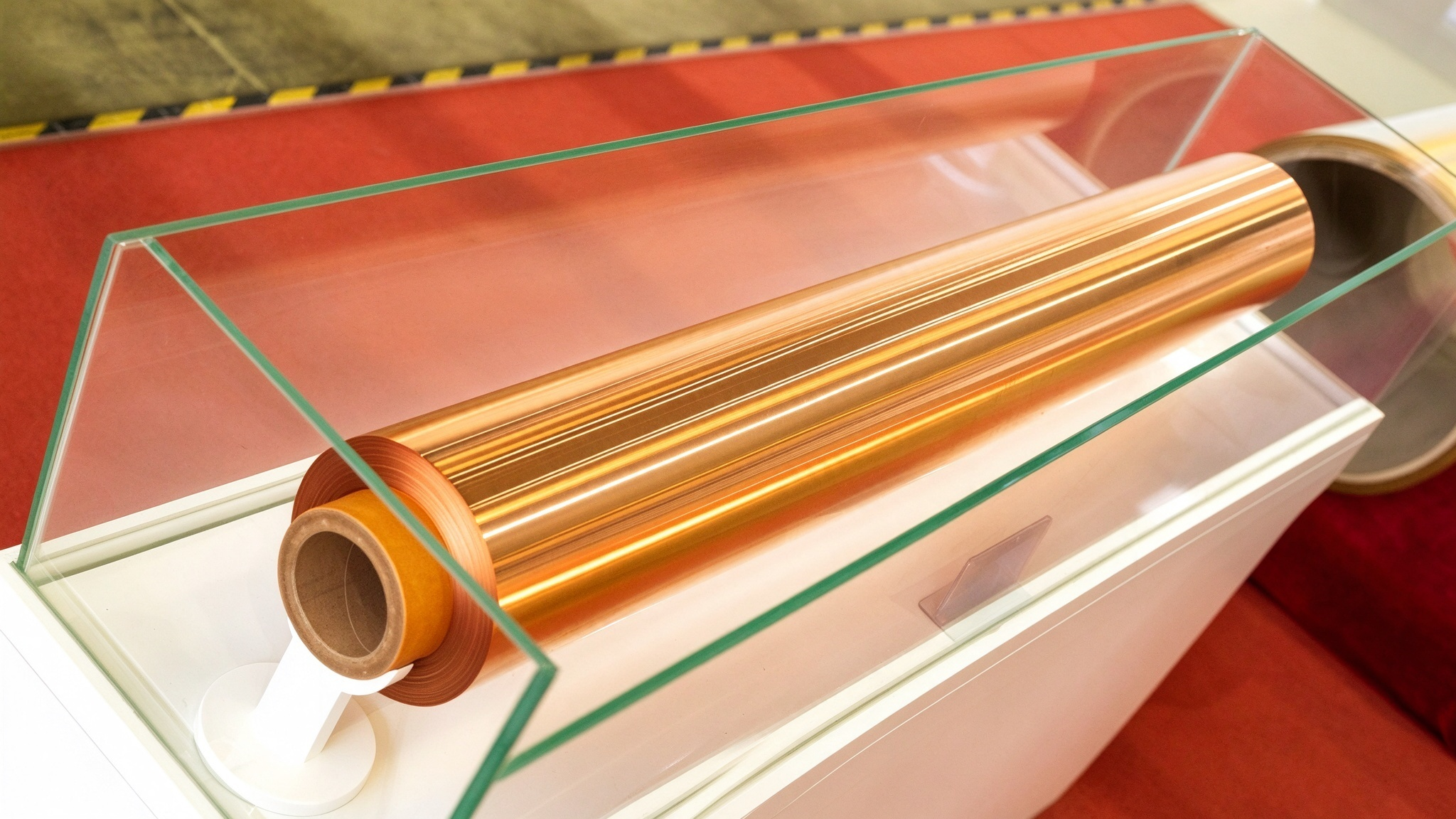 ULTRA-WIDEAND ULTRA-THIN COPPER STRIP